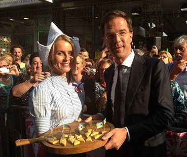 Prinsjesdag: Premierminister Rutte sagt Cheese